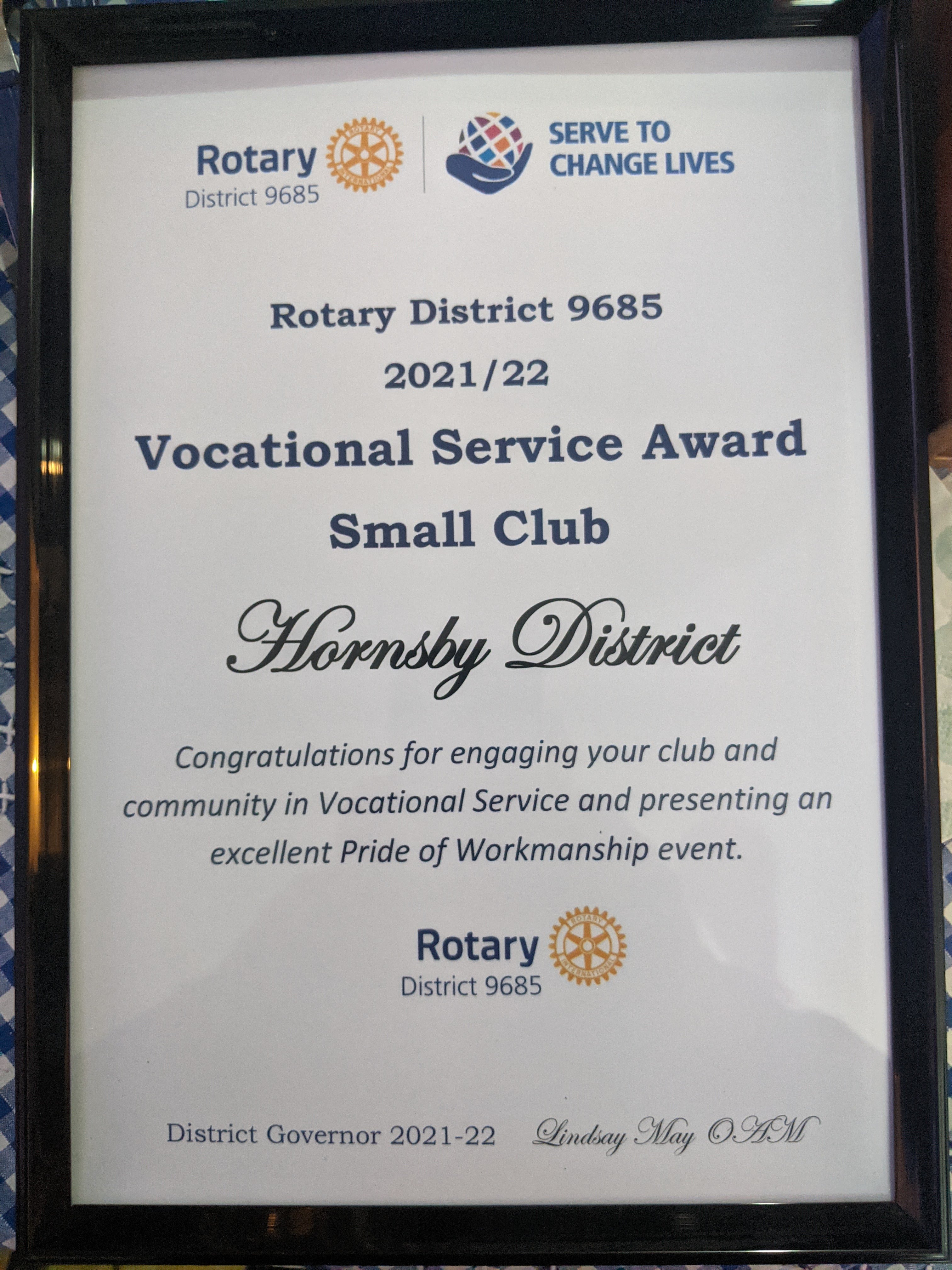 Thanks to our Sponsors  Rotary Club of Keilor East